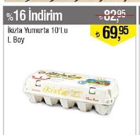 İkizta Yumurta 10'Lu