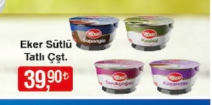 Eker Sütlü Tatlı Çşt