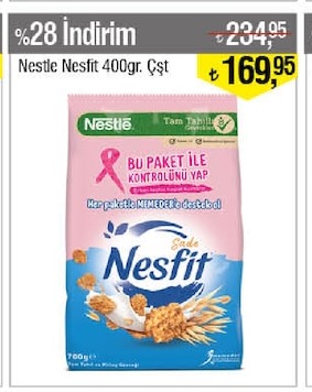 Nestle Nesfit 400Gr Çşt