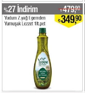Yudum Z.Yağ Egemden Yumuşak Lezzet 1Lt.Pet