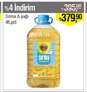 Sırma A.Yağı 4Lt.Pet