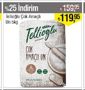 Tellioğlu Çok Amaçlı Un 5Kg