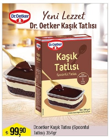 Dr. Oetker Kaşık Tatlısı (Spoonful Tatlısı) 354Gr