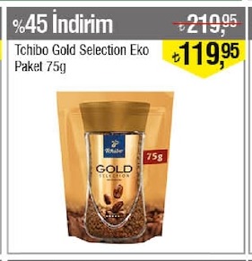 Tchibo Gold Selection Eko Paket 75G