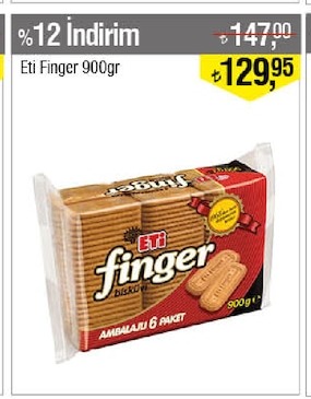 Eti Finger 900Gr