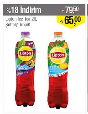 Lipton Ice Tea 2Lt Şeftali/ Tropik