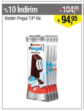 Kinder Pingui T4*4Lü