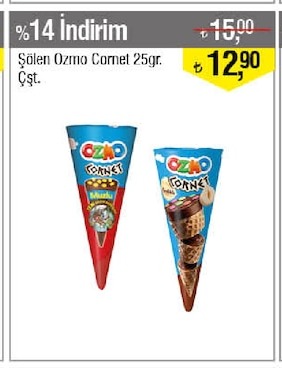 Şölen Ozmo Cornet 25Gr Çşt.