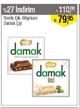 Nestle Çik. 60Gr.Kare Damak Çşt