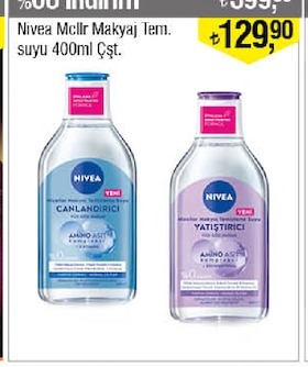 Nivea Micellair Makyaj Temizleme Suyu 400Ml Çst.