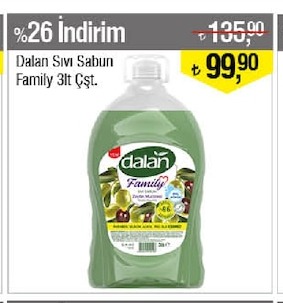 Dalan Sıvı Sabun Family 3Lt Çşt.
