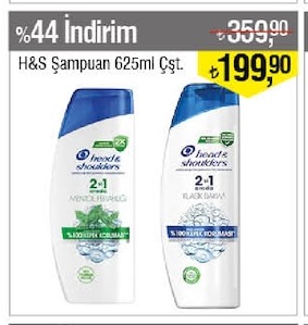 H&S Şampuan 625Ml Çşt.