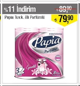 Papia Tuv.K. 8Li Parfümlü