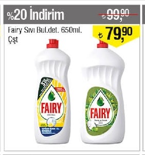 Fairy Sıvı Bul.Det. 650Ml Çşt