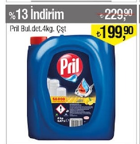 Pril Bul.Det.4Kg Çşt