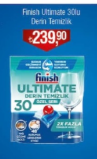 Finish Ultimate 30Lu Derin Temizlik