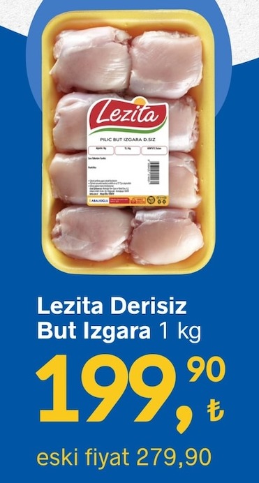 Lezita Derisiz But Izgara 1 Kg