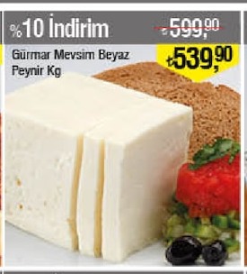 Gürmar Mevsim Beyaz Peynir Kg