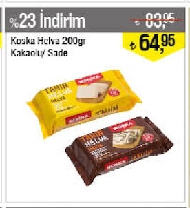 Koska Helva 200Gr Kakaolu/ Sade