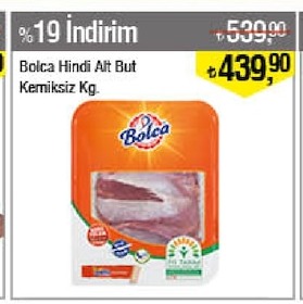 Bolca Hindi Alt But Kemiksiz Kg.
