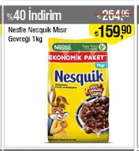 Nestle Nesquik Mısır Gevregi 1Kg