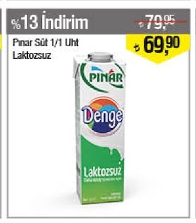 Pınar Süt 1/1 Uht Laktozsuz