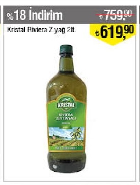 Kristal Riviera Z.Yağı 2Lt