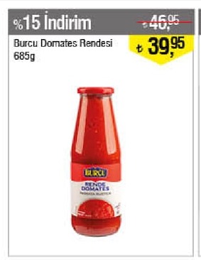 Burcu Domates Rendesi 685G