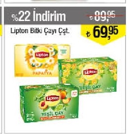 Lipton Bitki Çayı Çeşitleri