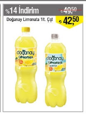 Doğanay Limonata 1Lt Çeşit