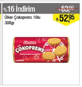 Ülker Çokoprens 10Lu 300Gr