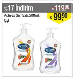 Activex Sıvı Sabun 500Ml