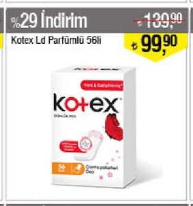 Kotex Ld Parfümlü 56Li
