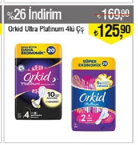 Orkid Ultra Platinum Jumbo Paket Ve Normal Paket Ped Çeşitleri