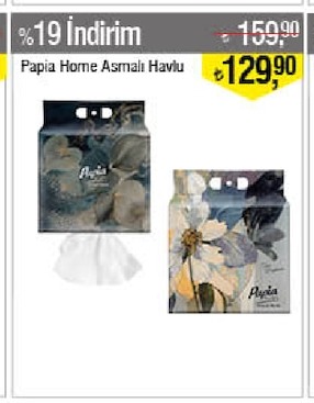 Papia Home Asmalı Havlu