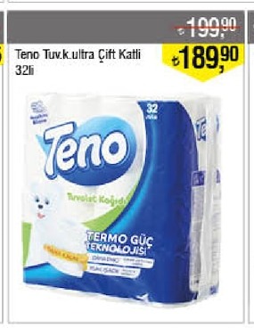 Teno Tuv.K.Ultra Çift Katlı 32Li