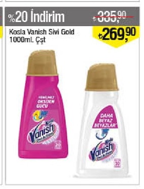 Kosla Vanish Sivi Gold 1000Ml Çift