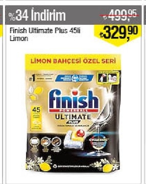 Finish Ultimate Plus 45Li Limon