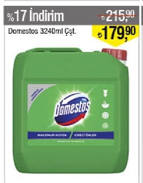 Domestos 3240Ml Çift