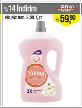 Viking Yüzey Temizleyici 2.5Lt Çesit