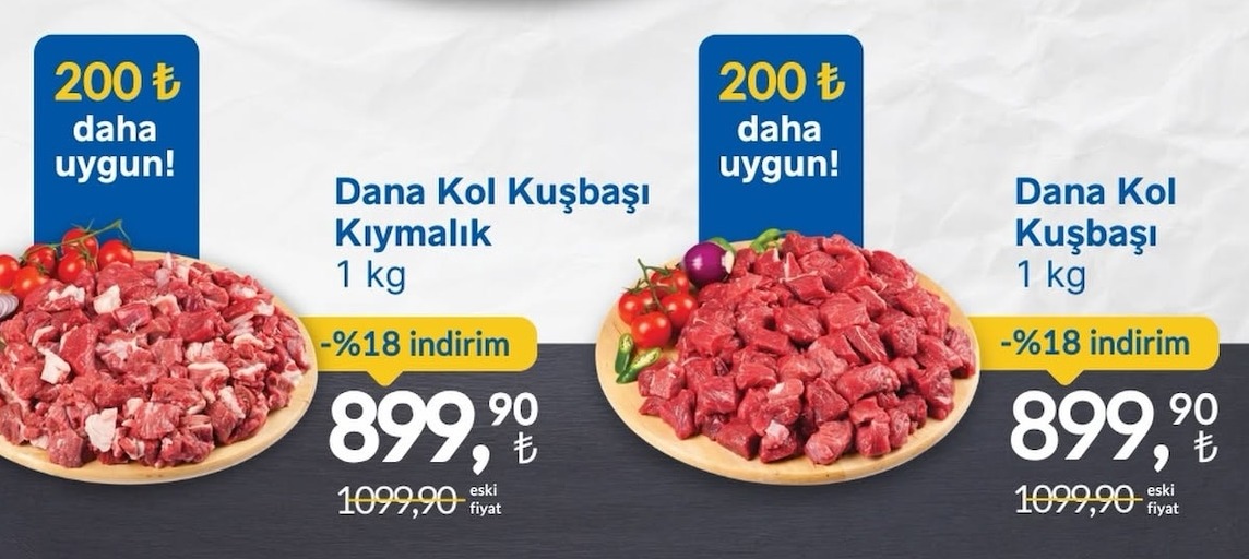 Dana Kol Kuşbaşı Kıy 1 Kg