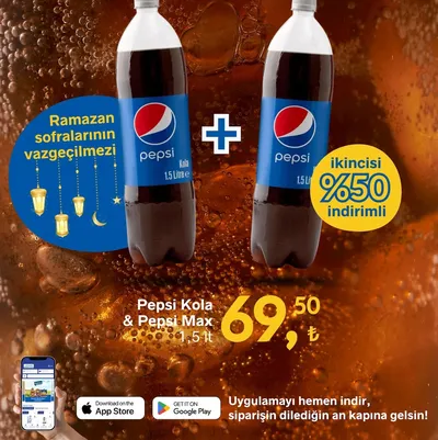 Pepsi Kola & Pepsi Max 1,5 Lt