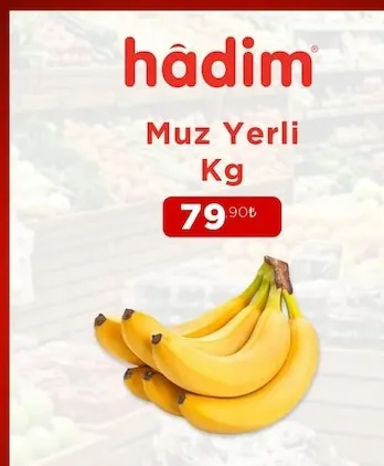 Hâdim Muz Yerli Kg
