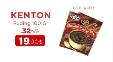 Kenton Puding 100 Gr Çikolatalı