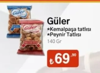 Güler Kemalpaşa Tatlısı - Peynir Tatlısı 140 Gr