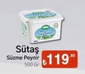 Sütaş Süzme Peynir 500 Gr