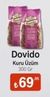 Dovido Kuru Üzüm 300 Gr