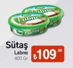 Sütaş Labne 400 Gr