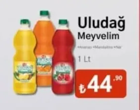 Uludağ Meyvelim 1 Lt