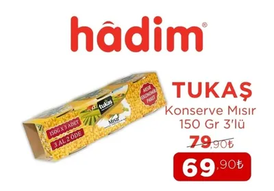 Tukaş Konserve Mısır 150 Gr 3'Lü